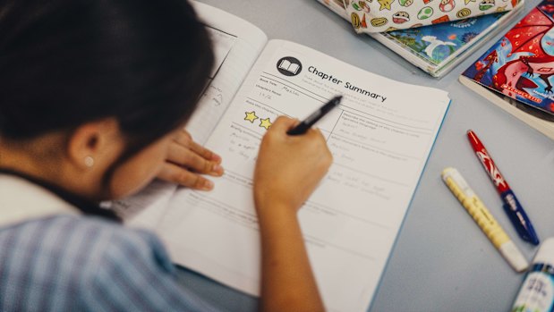 All Australian students in years 3, 5, 7 and 9 are assessed annually for their reading and writing skills.