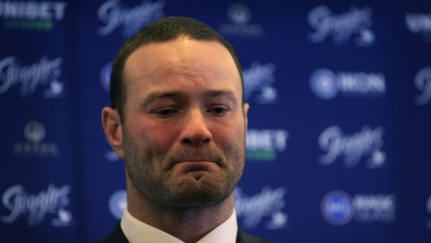 Roosters star Boyd Cordner retired last year due to concussion issues.