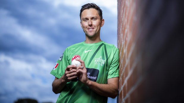 Trent Boult as a Melbourne Star.