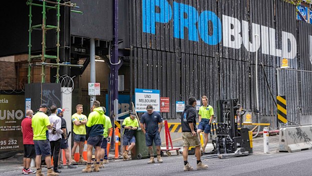 Probuild went under in March with $5 billion in projects on its books.