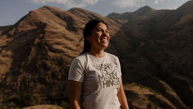 Xiomara has found a lifeline in Peru’s survivor network. “The group helps each of us become stronger,” she says.