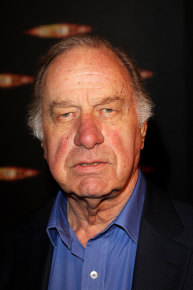 Geoffrey Palmer at the gala screening of the Dr Who Christmas episode at London's Science Museum in December 2007.
