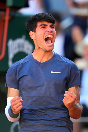 Zverev will play world No.3 Carlos Alcaraz in the final.