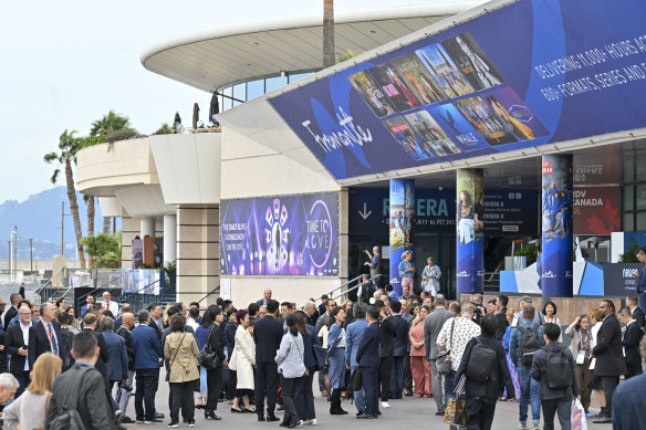 On the hustings … Mipcom’s 11,000 delegates hit the pavement.