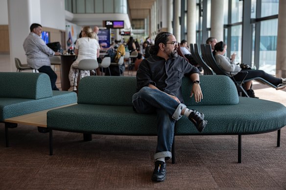 Spending a day at Western Sydney International Airport was not quite what Mostafa Rachwani expected. 