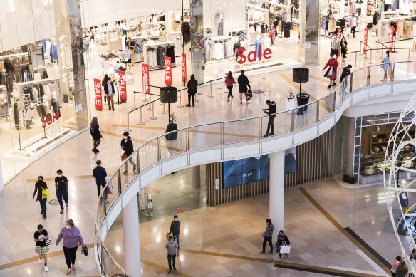 Vicinity Centres owns 60 malls across Australia including half of the country’s largest shopping centre, Chadstone.
