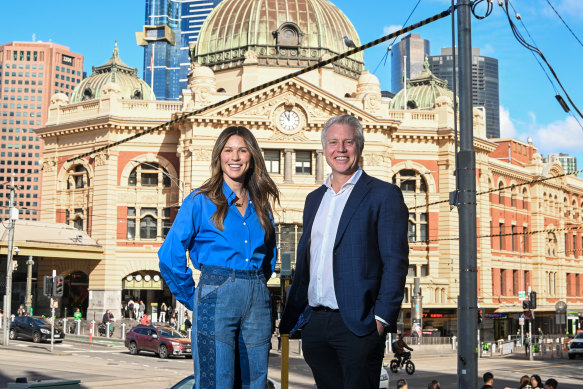 Erin Deering is running for deputy lord mayor of Melbourne on a ticket with lord mayoral candidate Arron Wood.