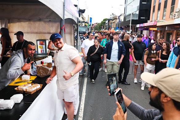 Social media content creator General Ock and his popular food channels were featured in the council-run 2025 Parramatta Lanes Festival.