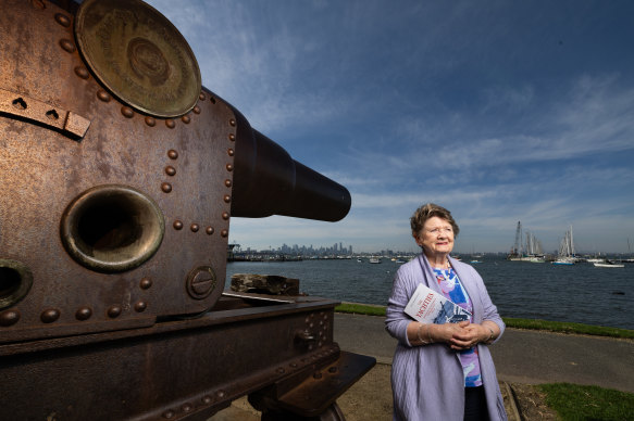 Historian and author Janet Roberts Billett in Melbourne.
