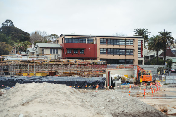 The Hakoah Club development on the site of the old White City tennis complex,.