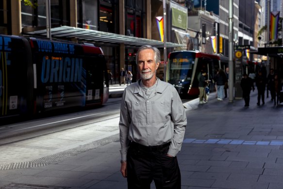 British rail expert professor Andrew McNaughton is in Sydney this week.