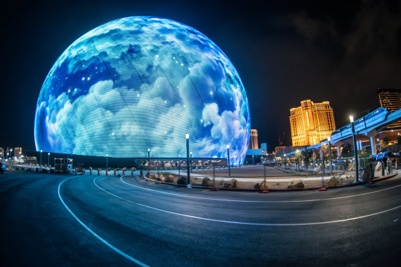 See a show or simply take in the spectacle at The Sphere.