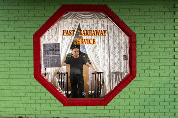 Graham Tran, owner of Kingsland Chinese restaurant.