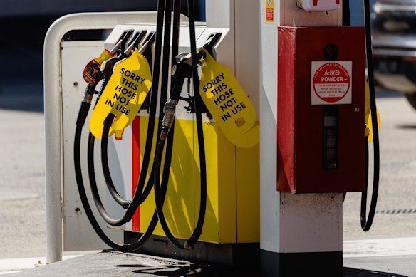 The fuel excise will be halved this week.