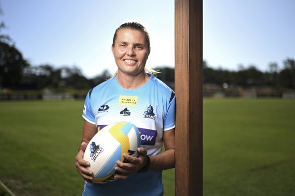 Titans coach Karyn Murphy has been named NRLW coach of the year.