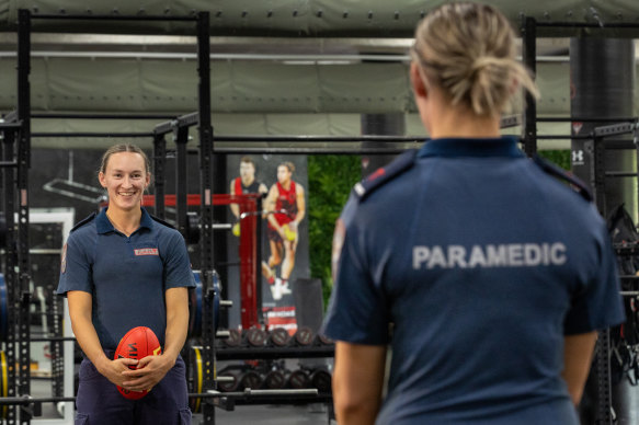 Essendon AFLW player Sophie Alexander.