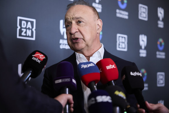 DAZN is backed by British-Ukrainian billionaire Len Blavatnik.