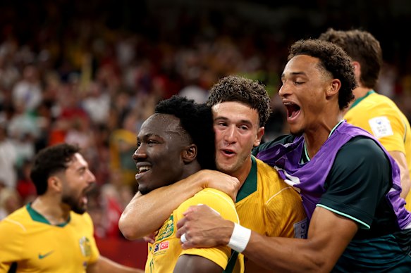 Australia’s 2-0 win against Turkey at BC Place in Vancouver has ensured they can finish no lower than third in Group D.
