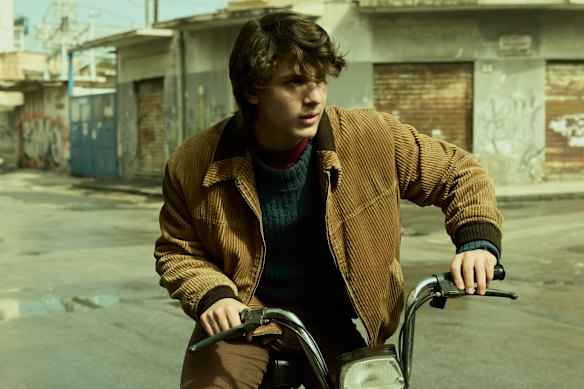 Pietro (Luca Lubrano) in Gomorrah: The Origins.
