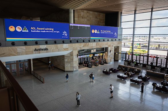 Insider the Western Sydney International (Nancy-Bird Walton) Airport.