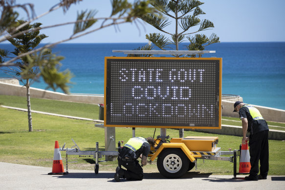 Western Australia is in day four of a five-day lockdown. 