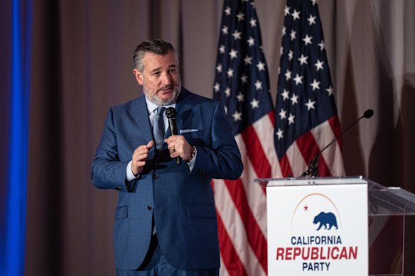 O senador republicano Ted Cruz disse que questionar a saúde mental de Trump era uma acusação à mídia.