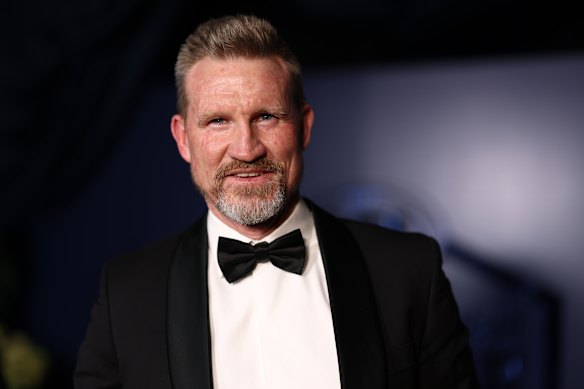 Former Collingwood champion and coach Nathan Buckley.