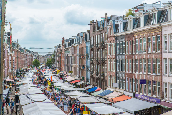 Albert Cuyp Market, De Pijp district, Amsterdam.
