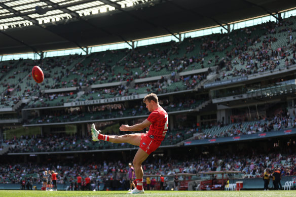 Luke Parker remains contracted to the Swans but has attracted interest from North Melbourne