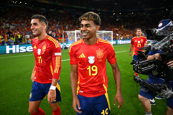 Spain’s teenage wonder Lamine Yamal is technically breaking Germany’s labour laws in late games at Euro 2024.