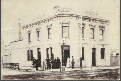 The Sarah Sands Hotel, circa 1900.