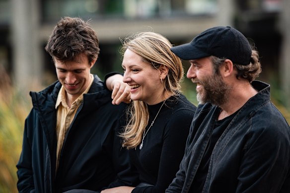 Misha Mullov-Abbado, Alice Zawadzki and Fred Thomas.