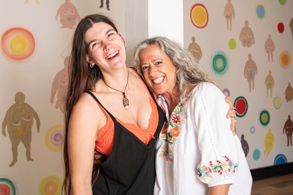 Expectant mother Elena (left) and private endorsed midwife Beth Newman are among the first pairs taking part in the program. 