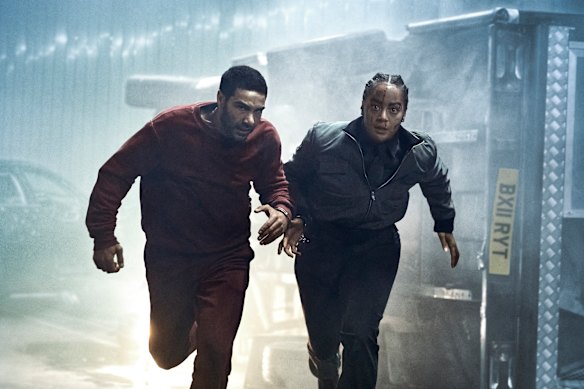 Tahar Rahim and Izuka Hoyle in British crime-thriller Prisoner.