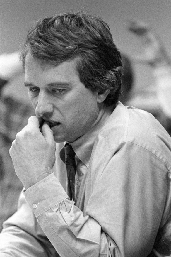 Kennedy in 1995, while he was a professor at Pace University.