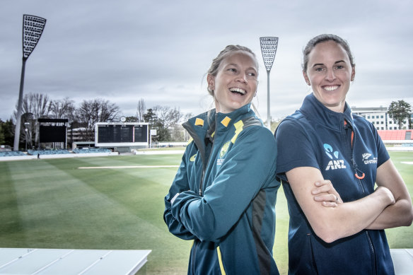 Australian captain Meg Lanning and New Zealand captain Amy Satterthwaite are eyeing a big finish.
