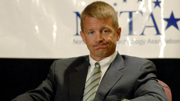 Erik Prince, chairman of Blackwater USA, allegedly met with a Russian official in the Seychelles with the intention of setting up a back channel for communications. 