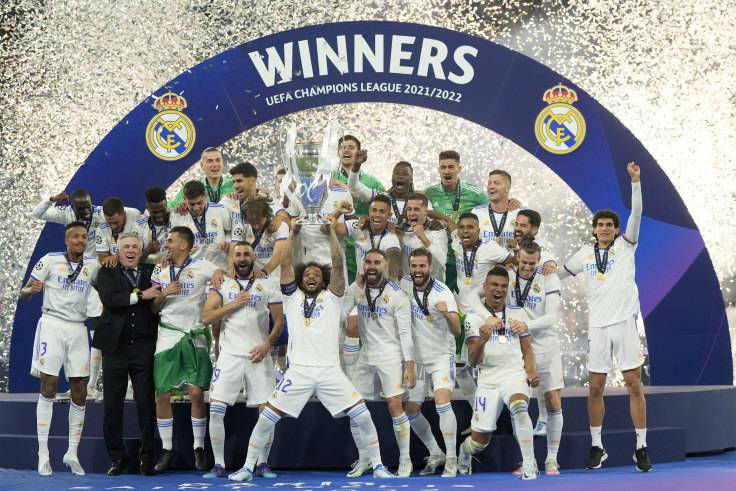 UEFA Champions League Real Madrid beats Liverpool 1 0 for 14th