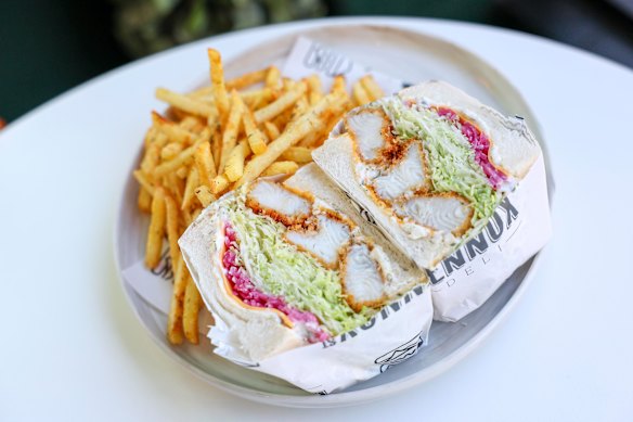This sandwich is so supersized you could easily share it between two.