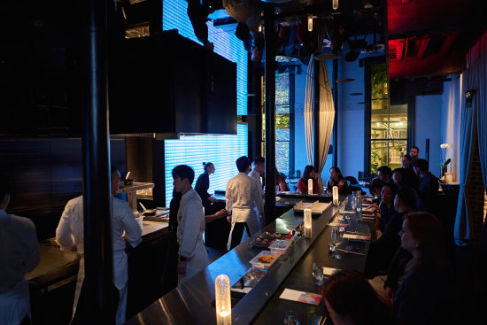 Restourant Garaku during the opening preview night of the New Japanese mega-hub in  Sydney on Oct 10, 2024.
