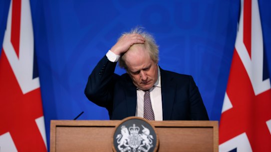 Britain’s Prime Minister Boris Johnson.