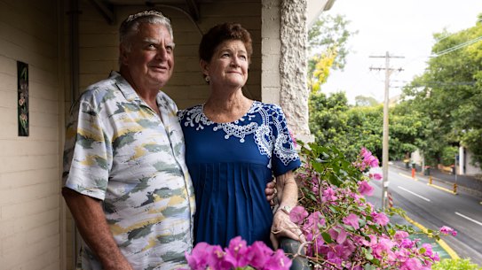 








































































































































































































































































































































































































































































































































































































































































































































































































Downsizers Lance and Christine Haigh have been long time Glebe locals but are now selling.







