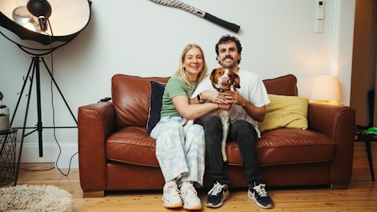 Fiona Nicholson and Hugo Lohrer have been looking for a home for about six months.