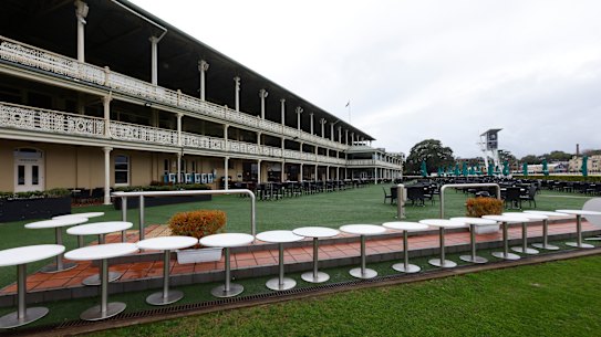 A stablehand at Rosehill has tested positive for COVID-19.