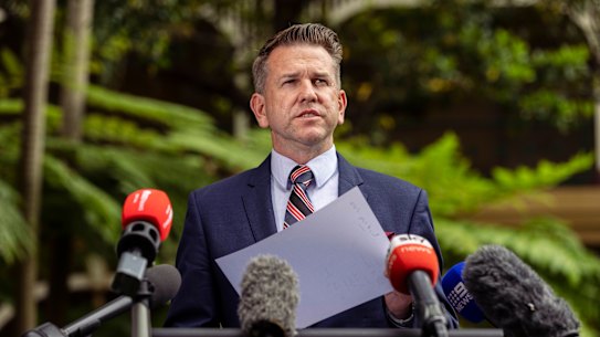 Queensland Deputy Premier Jarrod Bleijie.