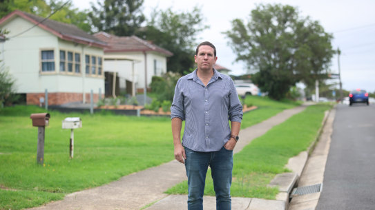 Ryan Begg at home in Campbelltown.