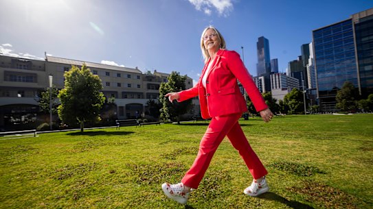 Professor Jane Gunn tries to do three hours of exercise over three days, every week.