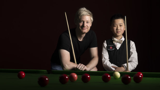 Why Australia’s greatest snooker player is taking on an 11-year-old