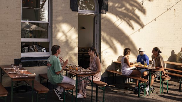 Scottie’s kiosk, where you can order fish and chips to take away.