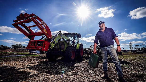 Larpent dairy farmer Mark Billing is facing major price increases due to the rising costs of fuel and fertiliser.